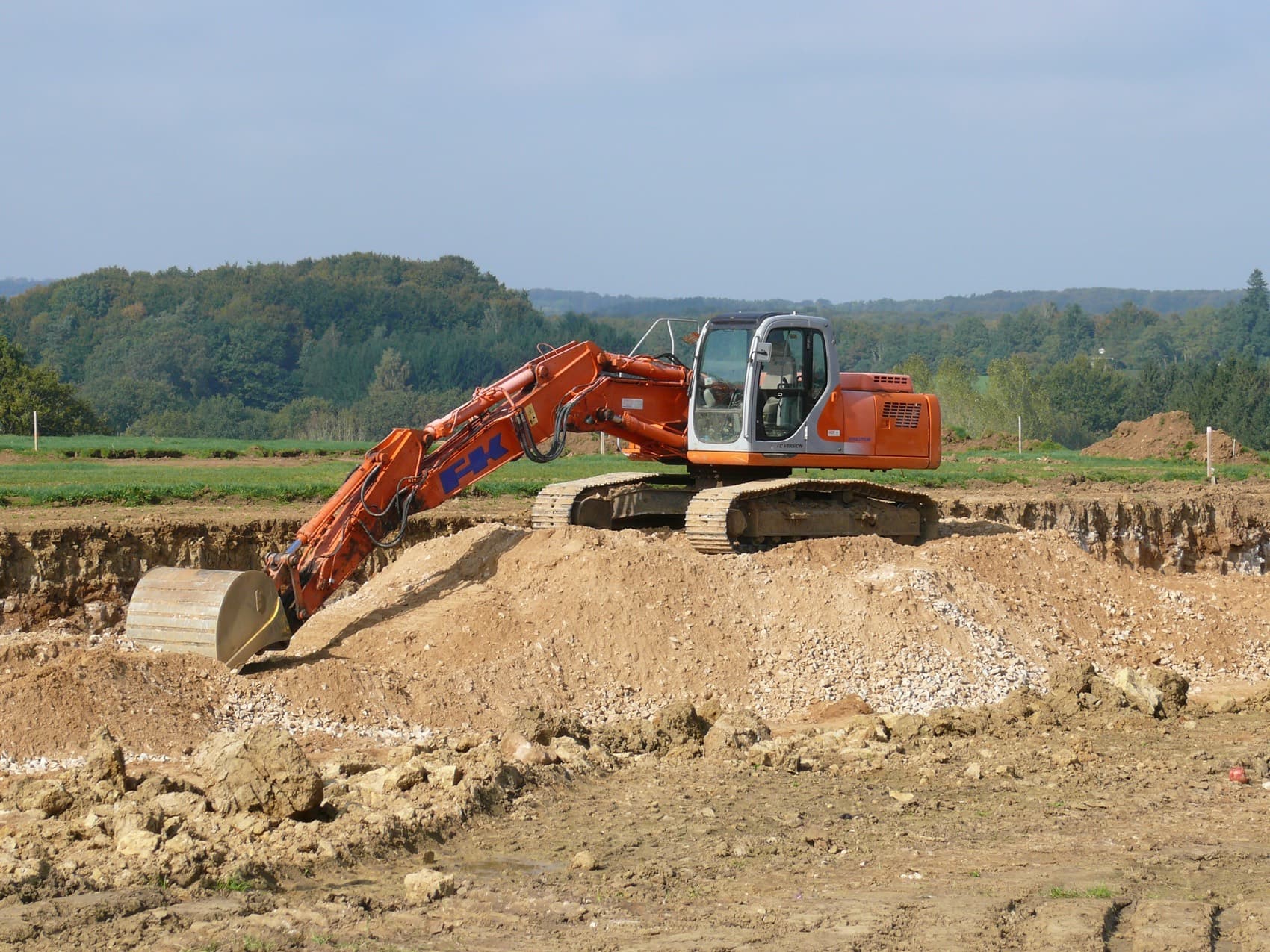 Travaux de terrassement